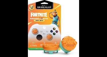 KontrolFreek Fortnite Fishstick - Xbox One & Series X Thumbgrips - Oranje/Blauw
