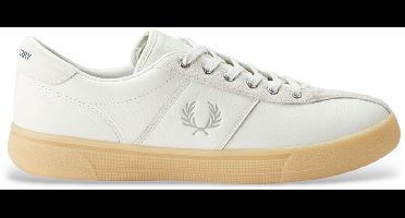 Fred Perry Sneakers van leer en suède Gebroken wit tennis
