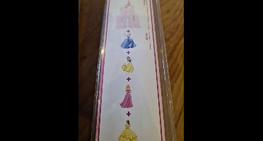 Muurstickers princessen 5 Large + 48 small