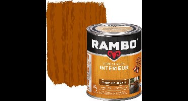 Rambo Pantserlak Interieur - Transparant Zijdeglans - Houtnerf Zichtbaar - Warm Eiken - 0.25L
