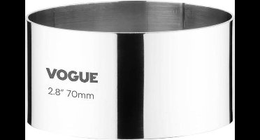 Vogue Ronde Kookring Professional - Ø7x(H)3,5cm