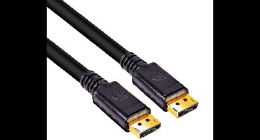 DrPhone DND 8K Ultra HD DisplayPort naar DisplayPort 1.4  Kabel- 1 Meter Male naar Male - @ 60Hz -4K @60HZ