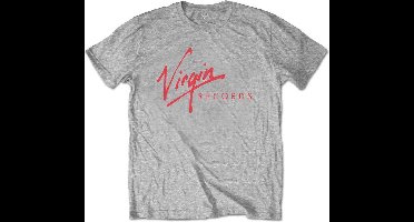 Virgin Records - Logo Heren T-shirt - 2XL - Grijs