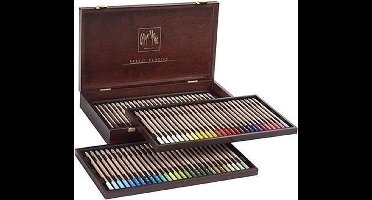 HOUTEN DOOS 84 CARAN D'ACHE PASTELPOTLODEN