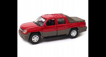 Welly Chevrolet Avalanche 1:34 Modelauto Rood