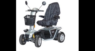 Zorgmiddelenaanhuis - Beschermhoes voor de zitting van uw scootmobiel - universeel - Zwart