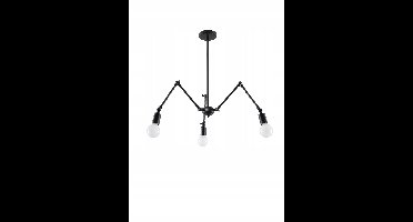 Sollux Lighting - Kroonluchter STARK 3 zwart