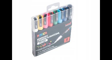 Posca PC-3M Markersset (8 stuks) - All-Surface