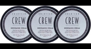 American Crew Grooming Cream - Styling crème - 3x 85 g