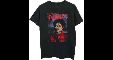 Michael Jackson - Thriller Pose Heren T-shirt - XXL - Zwart