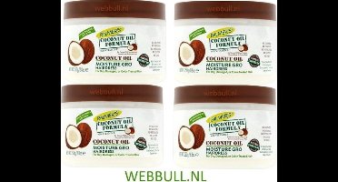 Palmer's Coconut Oil Formula Moisture Gro Shining - Voordeelverpakking 4 x 250 ML - Hairdress crème