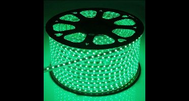 LED Strip 230V - Groen - 9 meter - IP66
