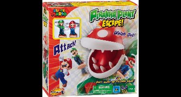 Super Mario Piranha Plant Escape - Spannend bordspel met 2 figuren
