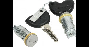 Slotenset origineel voor Scooter Piaggio 50 Vespa LX vanaf 2004 1B000570 Nieuw
