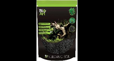 BIOART Vulkanische bodem | voedzame aquasoil voor aquarium en terrarium | 800 gram