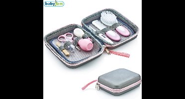 Babyjem 9-delige verzorgingsset - Roze