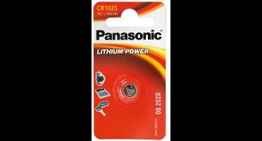 1 Panasonic CR1025 Lithium Power
