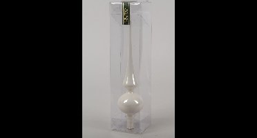 Decoris Piek glas 26cmwinterwit
