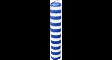 Balkonscherm - Blauw Wit - 25 meter