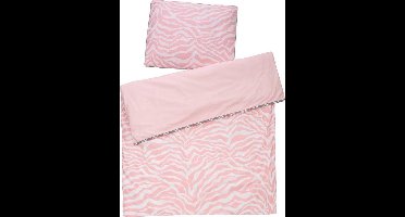 Kids Depot Zebra dekbedovertrek flamingo 1-persoons dekbed Zebra dekbedovertrek flamingo