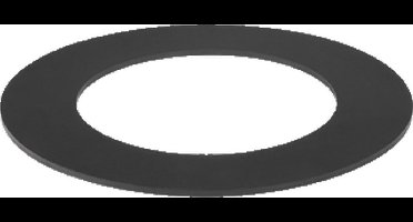 GEB rubber flensafdichting (din) PE, EPDM, zw, (bxh) 272x272mm