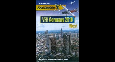 Aerosoft GmbH pc DVD-ROM VFR Germany 2010 West, for Flight Simulator X