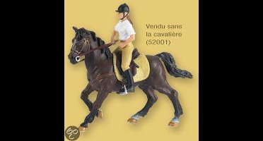 Papo Paard - bruin zadel