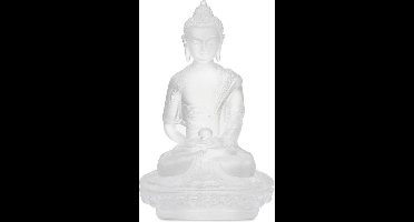 Beeld van Amithaba Boeddha (Transparant Wit)