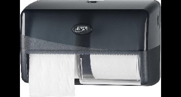 Pearl Black 431052 Duo toiletrolhouder traditioneel voor 2 rollen (431052)
