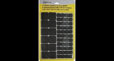 Anti Kras rubber - 56 Delig - Zwart