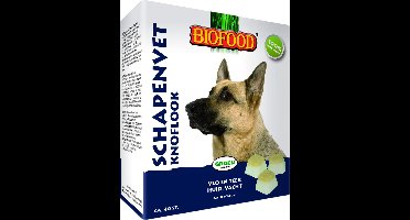 Biofood Schapenvet Maxi Bonbons Knoflook 40 ST