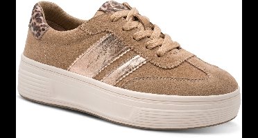 Tamaris Comfort Essentials Dames Sneakers - CAMEL SUEDE