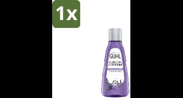 1 x Guhl - Shampoo Mini - Zilverglans & Verzorging - 50 ml - Zilverglans Shampoo - Grijs Haar Verzorging - Gele Tint Neutraliseren - Wit Haar Verzorging - Blond Haar Verzorging
