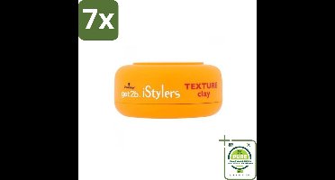 7 x Got2B - Styling Clay - I-Styler - 75 ml - Grootverpakking - Matte Haar - Styling Clay - Haar Textuur - Hold Haar - Natuurlijke Look