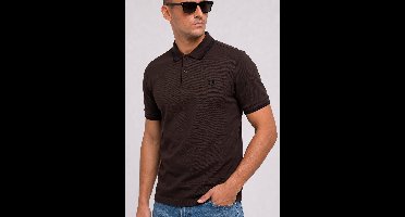 Fred Perry Twin tipped polo - rich brown black