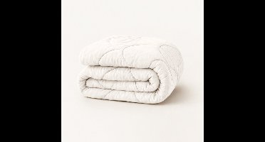 YNOT Dreambed - Velvet Pearl White - 240x200 - Lits Jumeaux - Dekbed Zonder Overtrek - Wasbaar Hoesloos Dekbed - 30 dagen proefslapen - Dekbed met vaste overtrek