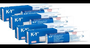 K-Y Jelly Sterile Gel 82G - 4 Stuks - Voordeelverpakking