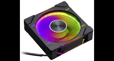 Phanteks D30 PWM Regular Airflow D-RGB PC-ventilator Zwart – 120 x 120 x 30 mm