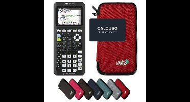 TI-84 Plus Ce -T Python Edition incl. WYNGS Beschermhoes Rood - Grafische Rekenmachine - Basis Pakket