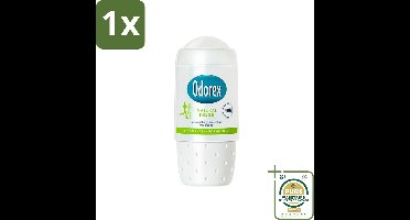 1 x Odorex - Deodorant Roller - Natuurlijk Fris - Fris & Natuurlijk - 50 ml- Natuurlijke Frisheid - Deodorant Roller - Fris En Natuurlijk - Transpiratie Bescherming - Huidvriendelijk
