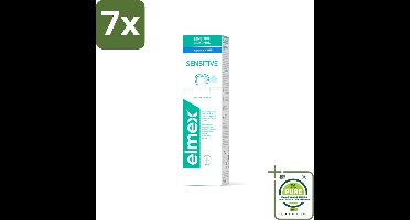 7 x Elmex Tandpasta Sensitive Gentle White 75 ml - Grootverpakking - Tandpasta - Mondhygiëne - Tanden Witte - Tandvleesbescherming - Bacteriënverwijdering