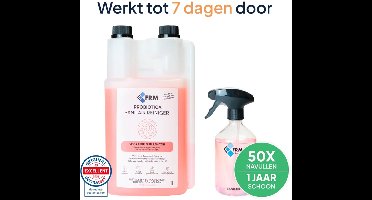 FRM Probiotica Sanitairreiniger starterspakket - Badkamer & Toiletreiniger - Kalk, Schimmel, Aanslag - Natuurlijk, Veilig & Krachtig - Werkt tot 7 Dagen Door