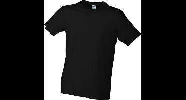 Daiber Heren Slim Fit T-Shirt (Zwart)