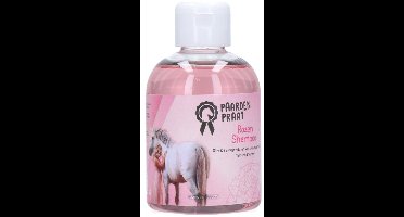 Paardenpraat shampoo, appel geur, rozen geur met lotion