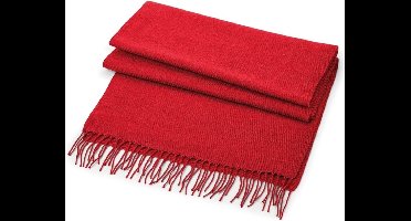 Scoby - Sjaal - Geweven - Oversized - One Size - Rood
