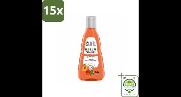 15 x Guhl - Shampoo - Heerlijke Verzorging - 250 ml - Grootverpakking - Haarverzorging - Shampoo - Guhl - Conditioner - Glanzend Haar