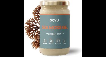 GOYU Sea Moss Gel 316 gram - Zeemos Irish Moss, Seamoss, Seaweed, Zeewier - Vegan - Zonder toevoegingen - Lab getest