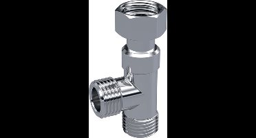 Raminex T-Stuk met wartel 3/8" voor Sanitaire Kranen 1200023