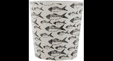 Cosy @ Home Bloempot Sardinas Donkerblauw 13x13xh13