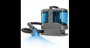 CLEANmaxx bekledingsreiniger Kompakt Pro | Natstofzuiger en tapijtreiniger in één | 13 kPa waszuiger voor bekleding en autostoelen – ook ideaal als tapijtreiniger | Bankreiniger met dubbele tank